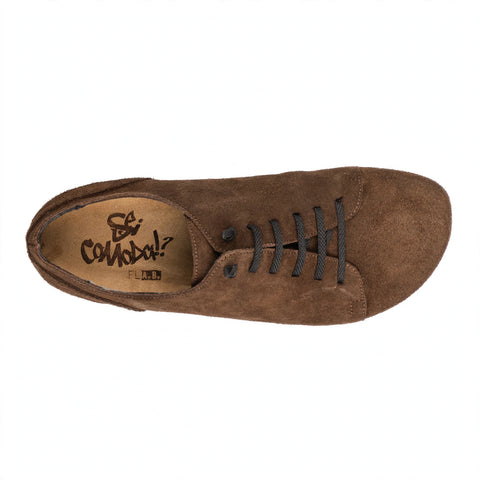 Scarpa Pelle Ingrassata con Laccio Elastico