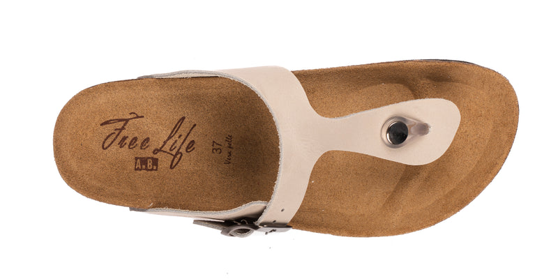 Sandali Infradito Ergonomici in Pelle tg. Donna