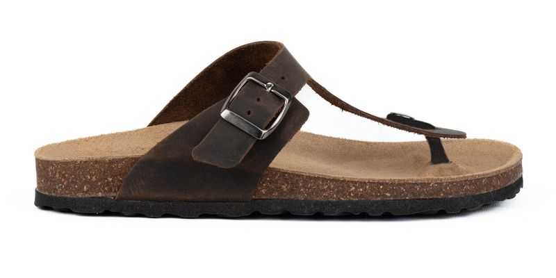 Sandali Infradito Ergonomici in Pelle tg. Uomo