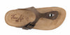 Ergonomic Leather Flip-Flop Sandals size. Woman