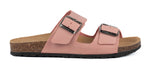 Leather Double Buckle Sandal Woman sizes
