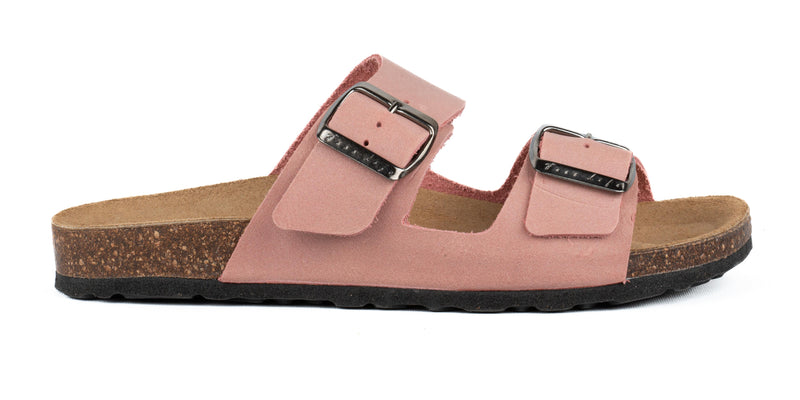 Leather Double Buckle Sandal Woman sizes