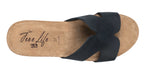 Women's sabot with soft insole