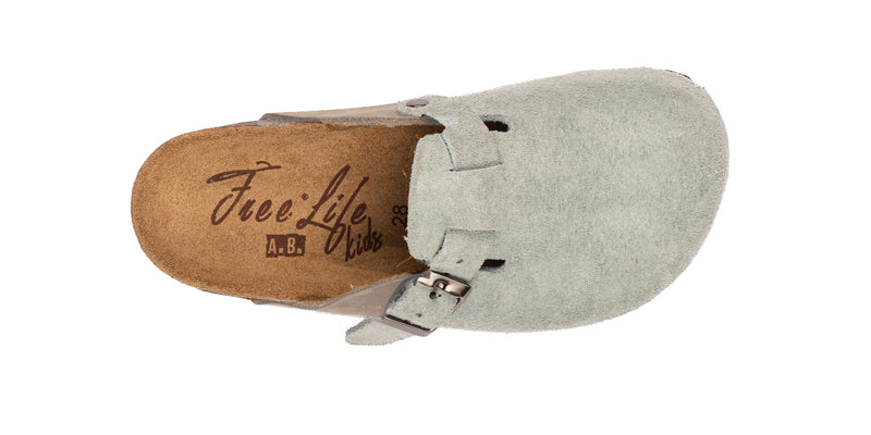 Sabot Clog Bambino in Pelle