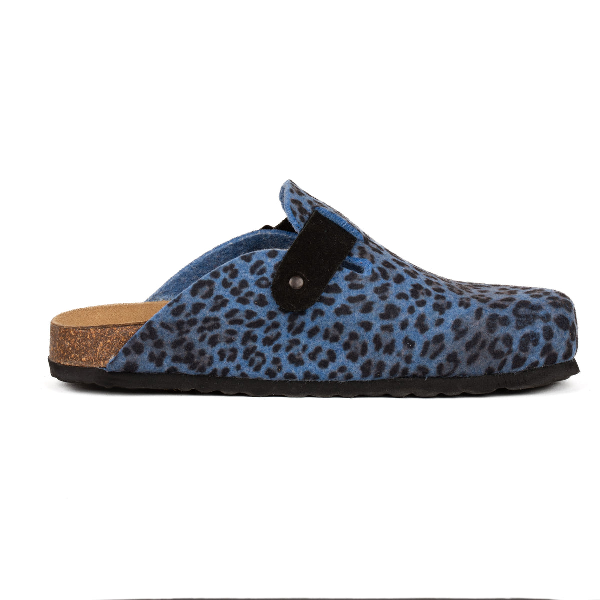 Sabot Clog in Pelle Stampa Leopardata