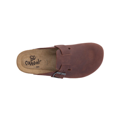Sabot Clog in Pelle Ingrassata SEI COMODA