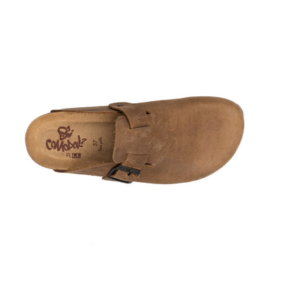 Sabot Clog in Pelle Ingrassata SEI COMODA