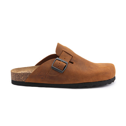 Sabot Clog in Pelle Ingrassata SEI COMODA