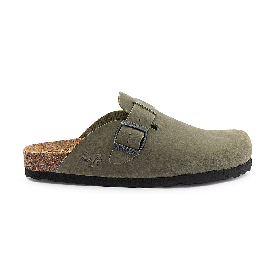 Sabot Clog in Pelle Ingrassata SEI COMODA