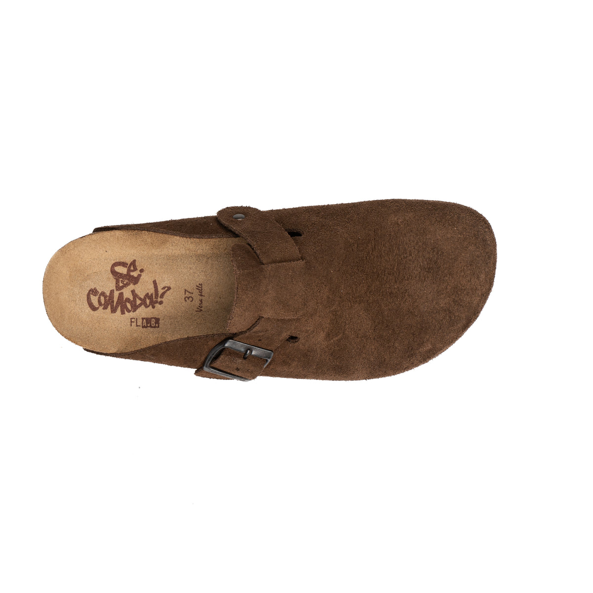 Sabot Clog in Pelle Scamosciata SEI COMODA