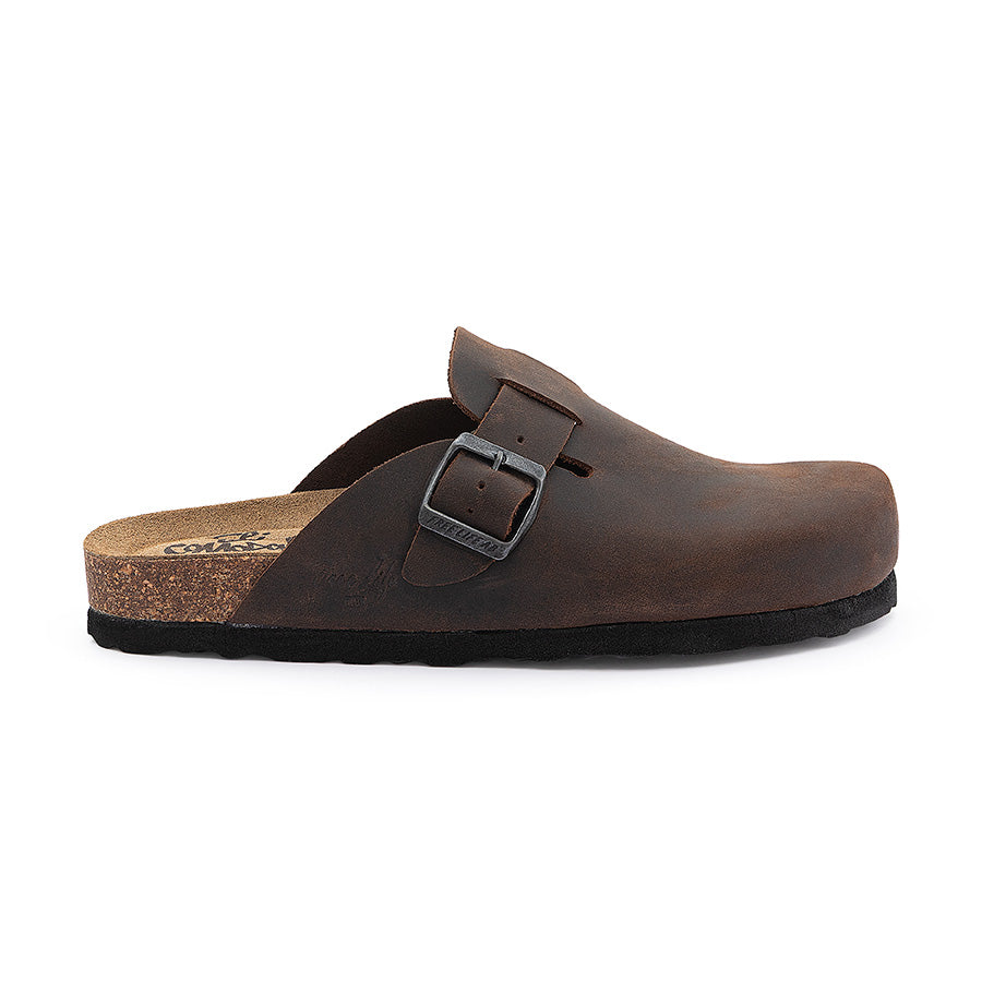 Sabot Clog in Pelle Ingrassata SEI COMODA
