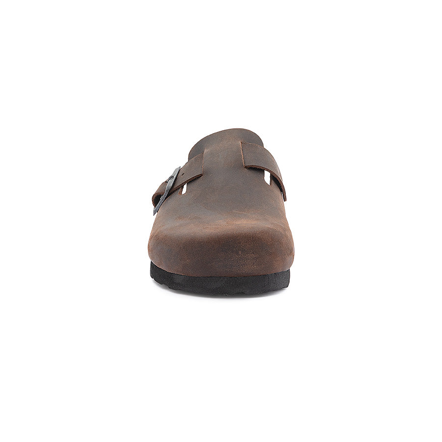 Sabot Clog in Pelle Ingrassata SEI COMODA