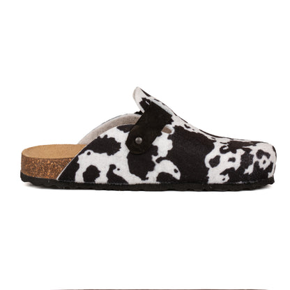 Sabot Clog in Muflet Stampato