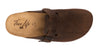 Men's leather clog sabot