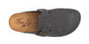Sabot clog donna in pelle scamosciata