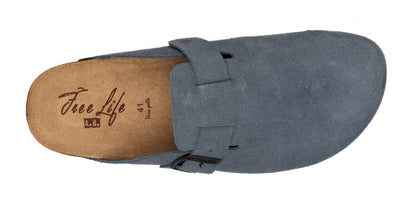 Sabot Bimbo/Bimba in Pelle Scamosciata