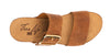 Sabot Zeppa Doppia Fascia in Pelle con Fibbia