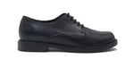 Leather lace-up college shoe