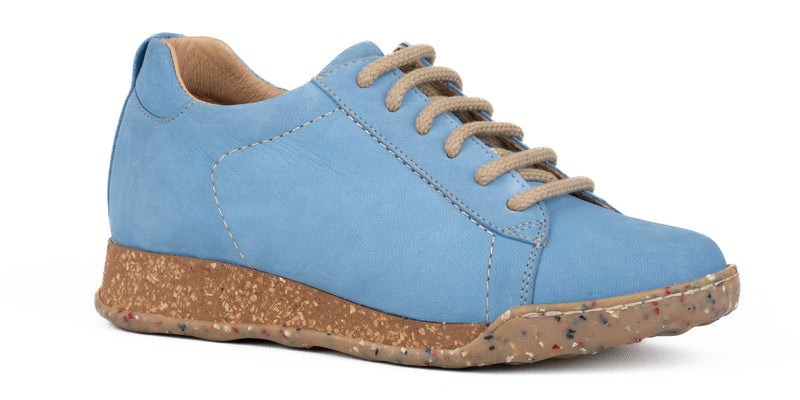 Women's sneakers in hammered leather