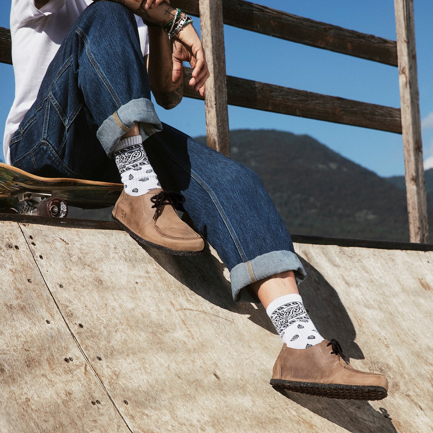 Scarpa Pelle Scamosciata