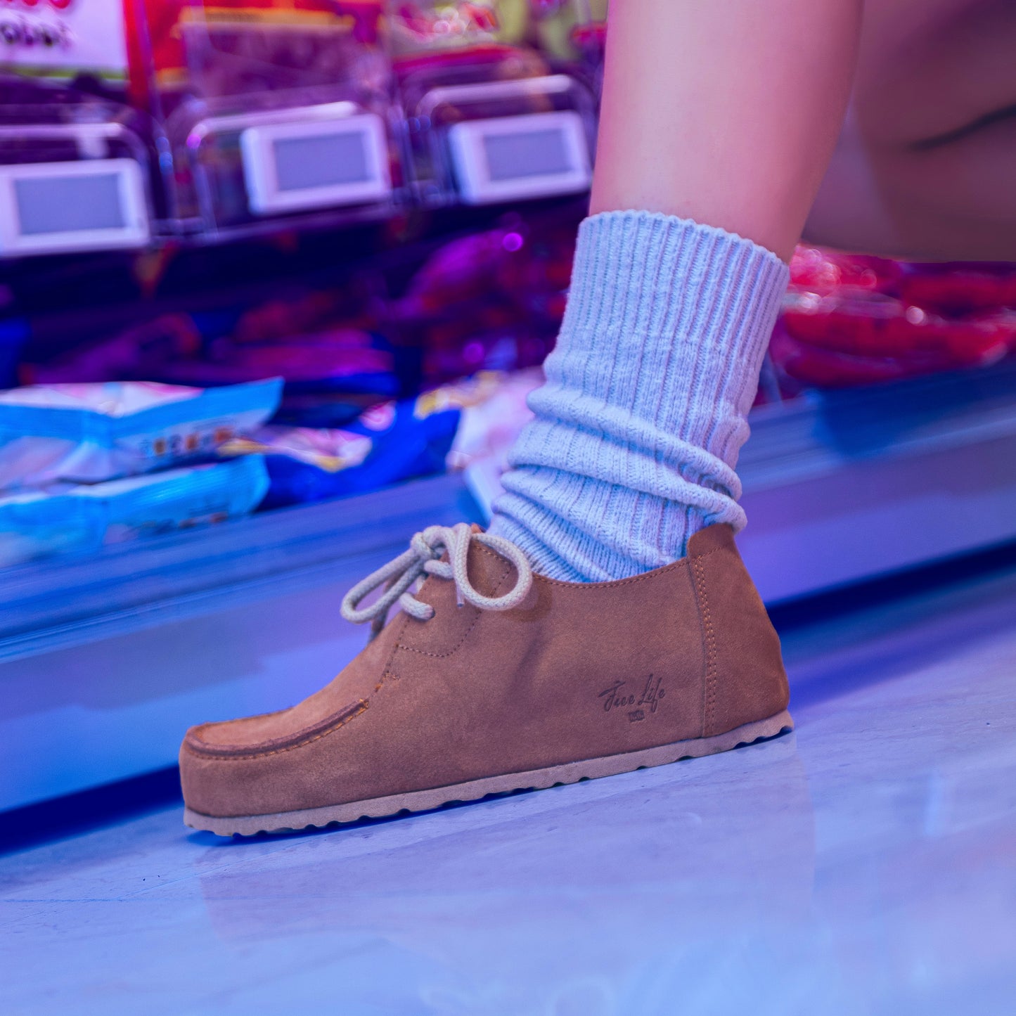 Scarpa Pelle Scamosciata