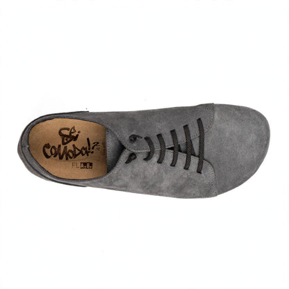 Scarpa Pelle Ingrassata con Laccio Elastico